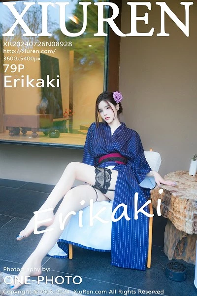 [XiuRen]高清写真图 2024.07.26 No.8928 Erikaki 美腿性感封面