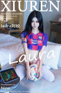 [XiuRen]高清写真图 2022.12.15 No.6004 laura阿姣 美腿足球封面