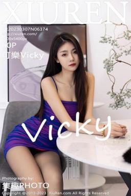 [XiuRen]高清写真图 2023.03.07 No.6374 可乐Vicky 黑丝美腿封面