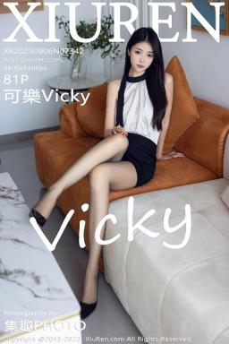 [XiuRen]高清写真图 2023.09.06 No.7342 可乐Vicky 丝袜美腿封面