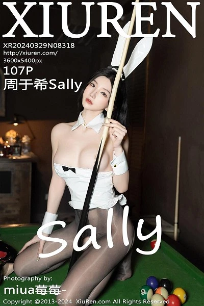 [XiuRen]高清写真图 2024.03.29 No.8318 周于希Sally 性感兔女郎封面