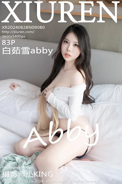 [XiuRen]高清写真图 2024.08.28 No.9080 白茹雪abby 丝袜美腿封面