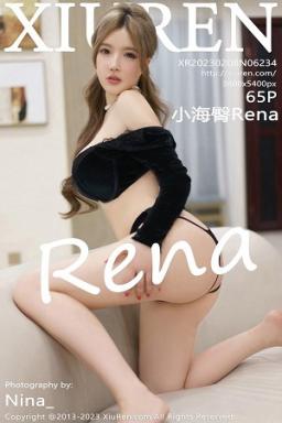 [XiuRen]高清写真图 2023.02.08 No.6234 小海臀Rena 黑丝美臀封面