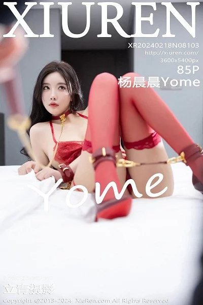 [XiuRen]高清写真图 2024.02.18 No.8103 杨晨晨Yome 丝袜美腿封面