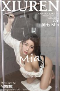 [XiuRen]高清写真图 2021.04.20 VOL.3320 美七 Mia封面