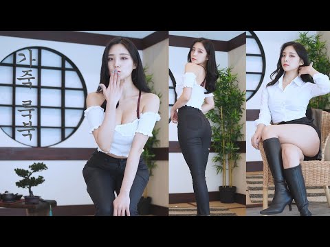 GGotBBang TV_(4K고화질)가죽 치마👗가죽 바지👖룩북👢🤎🖤🤍(리뷰 정보 포함) / Leather LOOKBOOK_视频封面